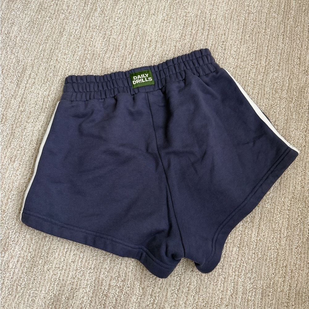 Daily Drills Navy Stripe Shorts XS/S